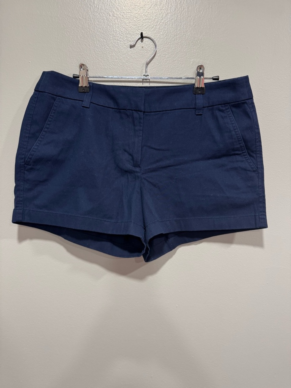 NWT J Crew 3.5” Short in Navy Blue Size 8